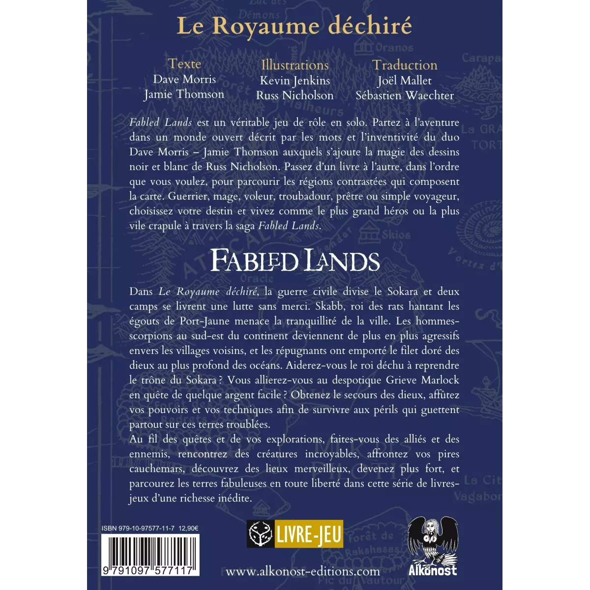 Fabled Lands - Tome 1 : Le Royaume Déchiré 