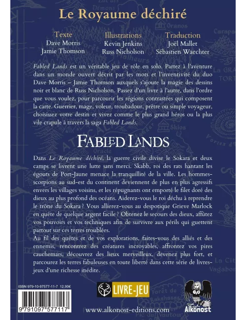 Fabled Lands - Tome 1 : Le Royaume Déchiré 
