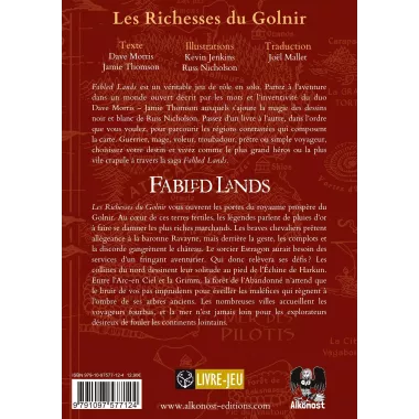 Fabled Lands - Tome 2 : Les Richesses du Golnir 