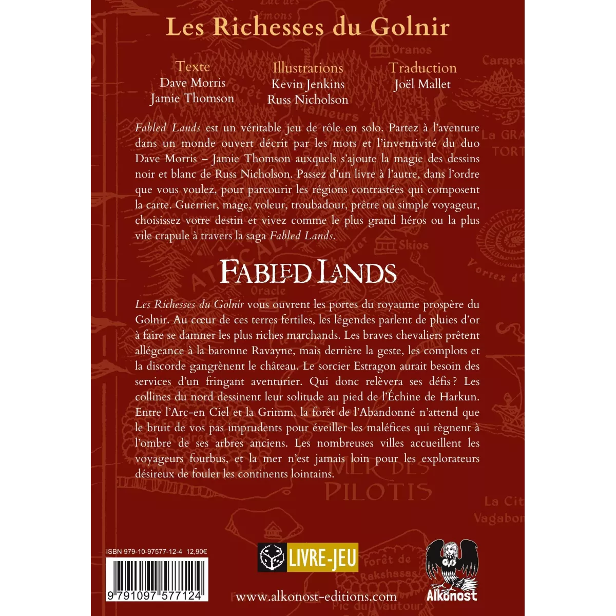 Fabled Lands - Tome 2 : Les Richesses du Golnir 
