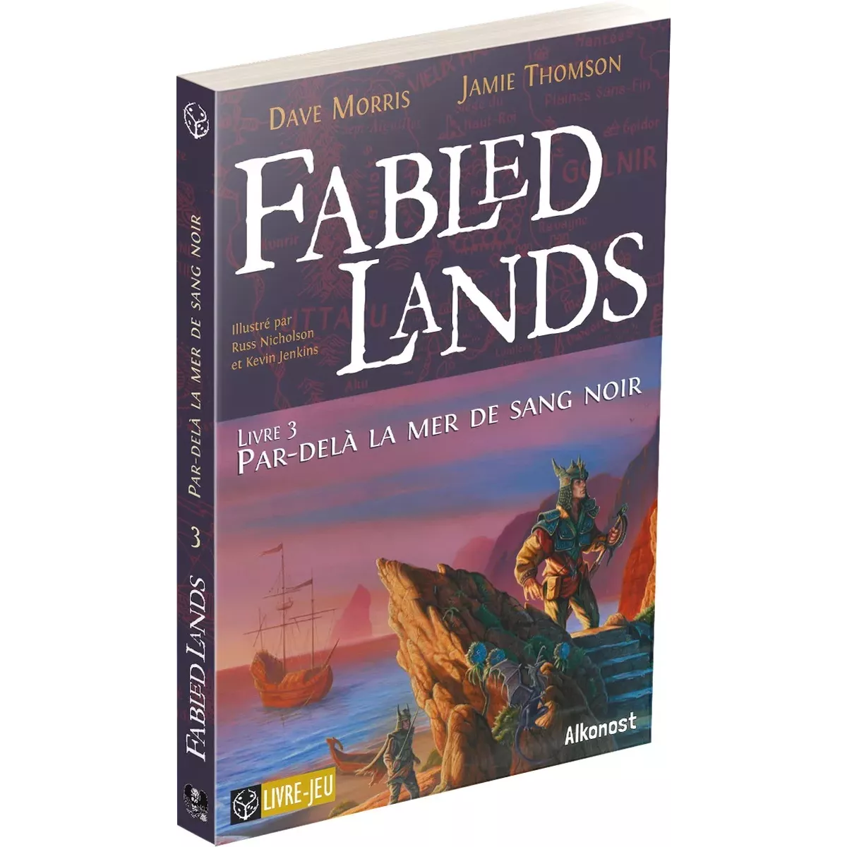 Fabled Lands - Tome 3 : Par-Delà la Mer de Sang Noir 