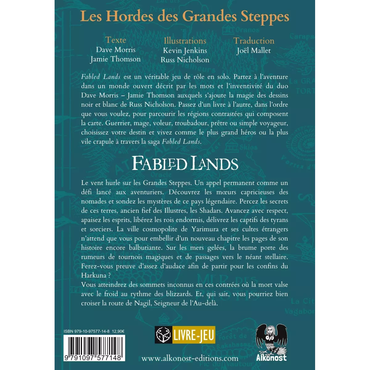 Fabled Lands - Tome 4 : Les Hordes des Grandes Steppes 