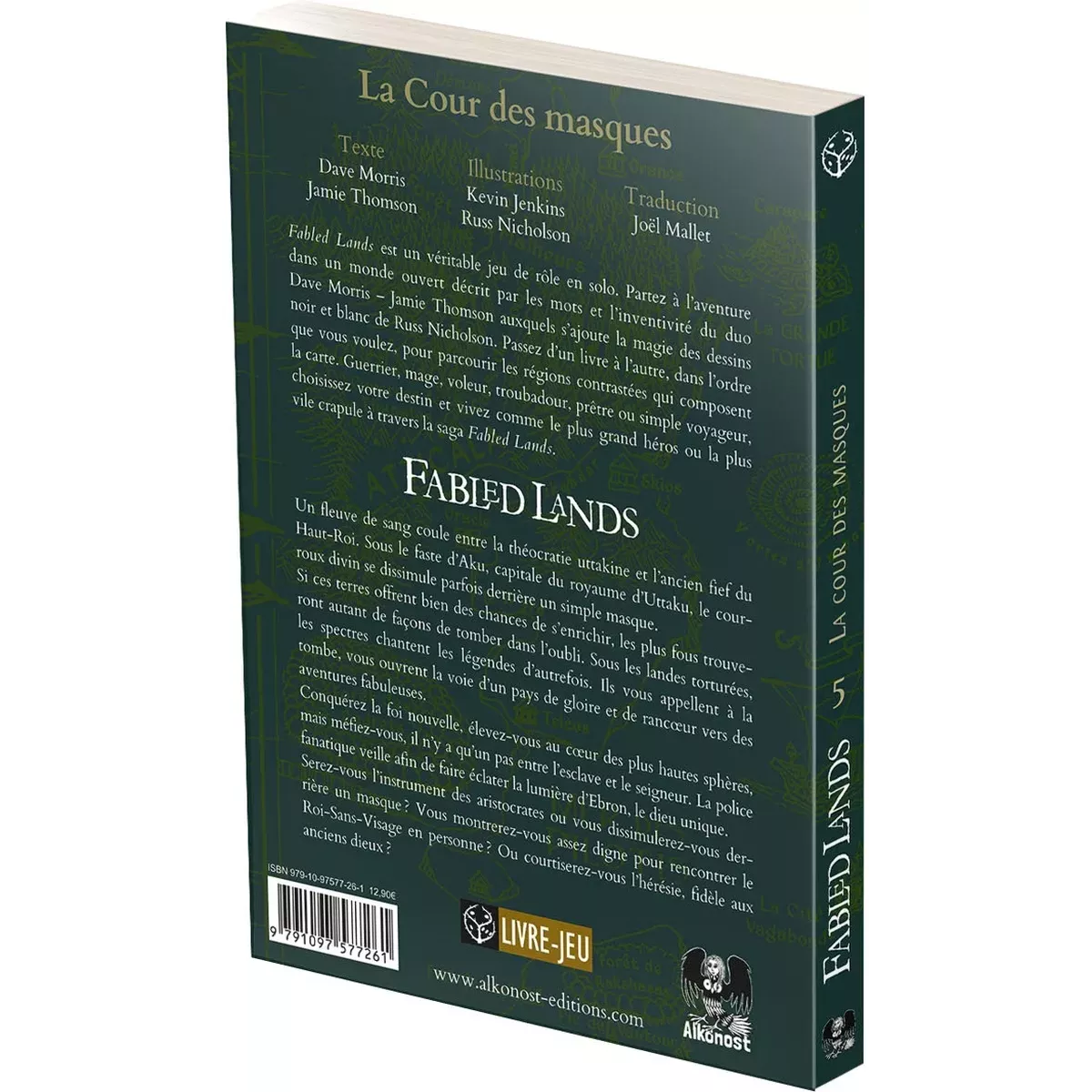 Fabled Lands - Tome 5 : La Cour des Masques 