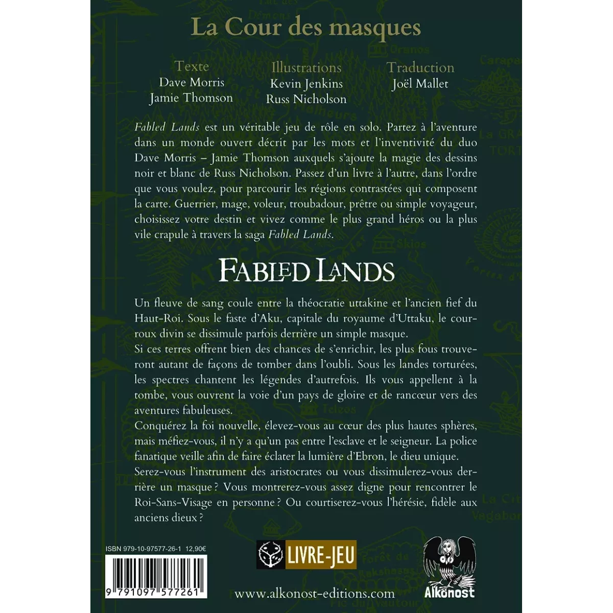 Fabled Lands - Tome 5 : La Cour des Masques 