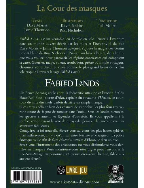 Fabled Lands - Tome 5 : La Cour des Masques 