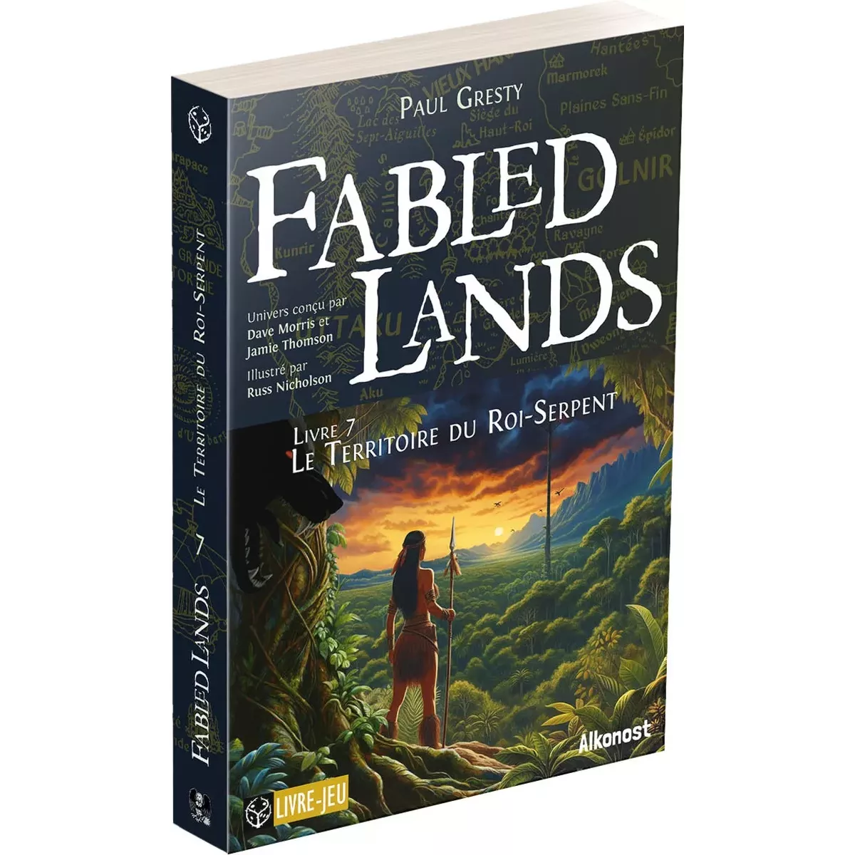 Fabled Lands - Tome 7 : Le Territoire du Roi-Serpent 