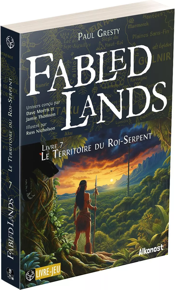 Boite de Fabled Lands - Tome 7 : Le Territoire du Roi-Serpent