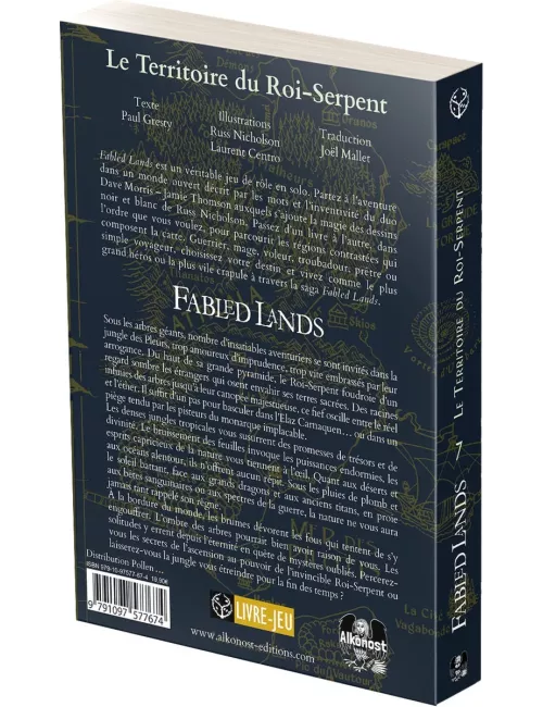 Fabled Lands - Tome 7 : Le Territoire du Roi-Serpent 
