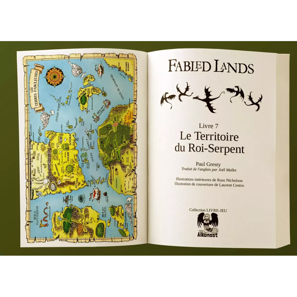 Fabled Lands - Tome 7 : Le Territoire du Roi-Serpent 