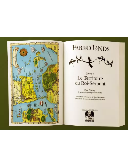 Fabled Lands - Tome 7 : Le Territoire du Roi-Serpent 