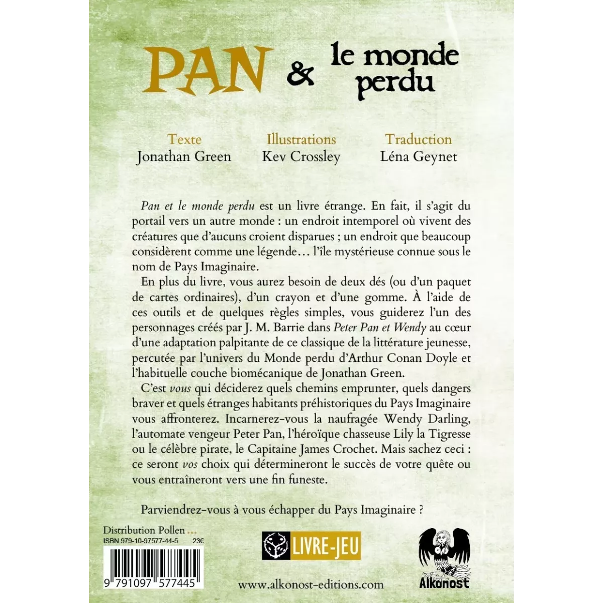 Pan & Le Monde Perdu 