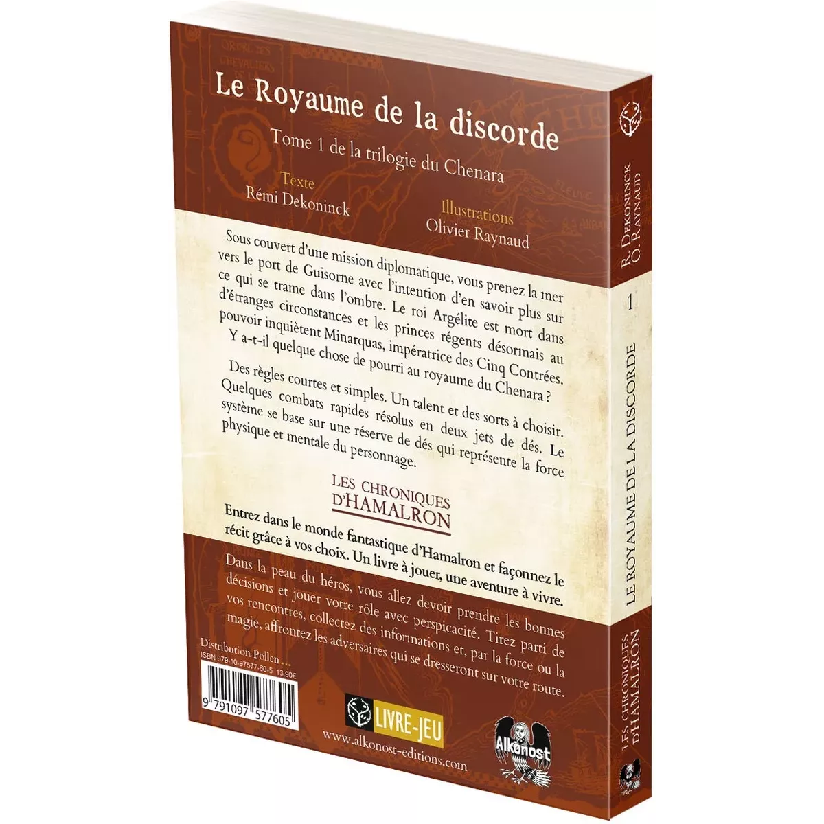 Les Chroniques d'Hamalron - Tome 1 : Le Royaume de la Discorde 
