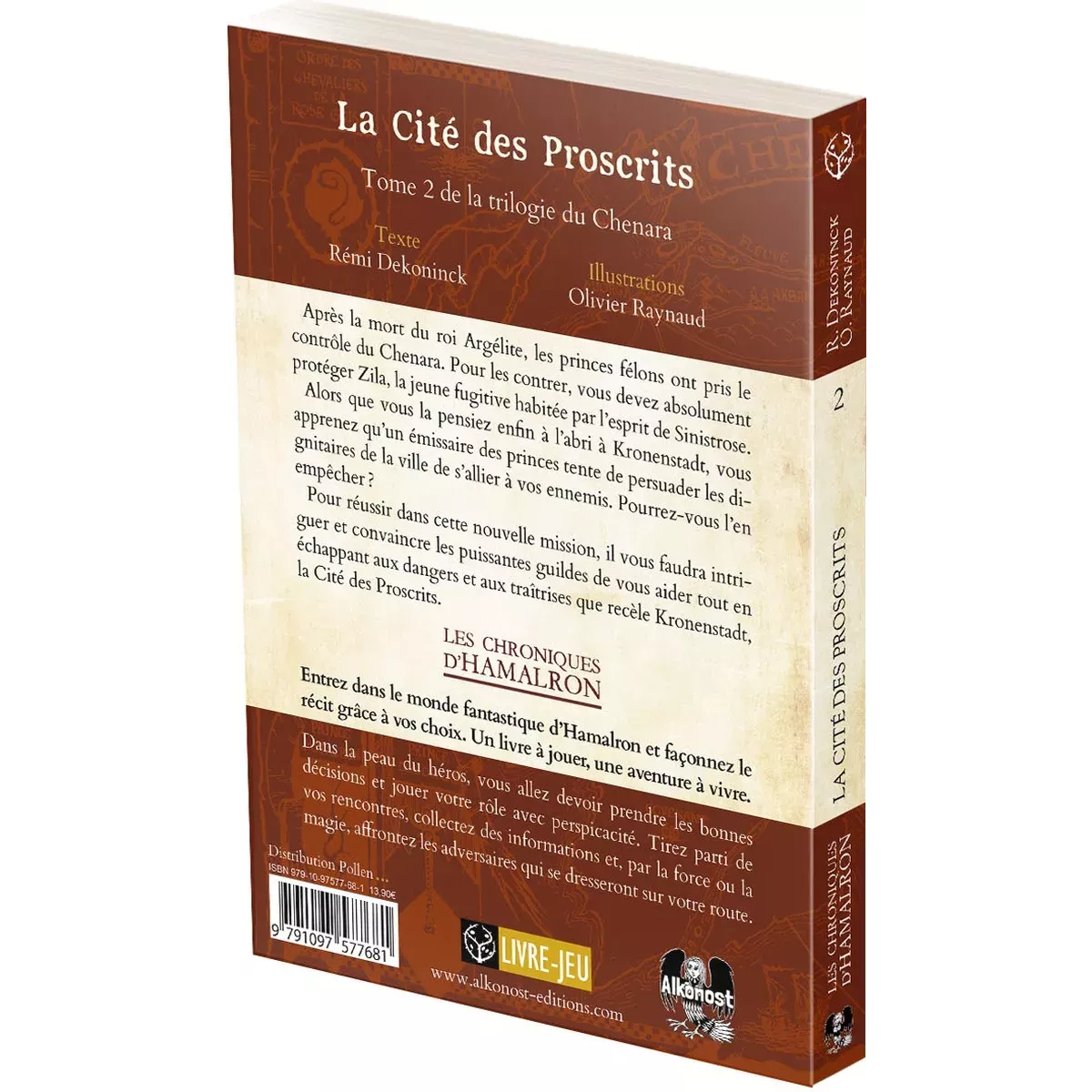 Les Chroniques d'Hamalron - Tome 2 : La Cité des Proscrits 