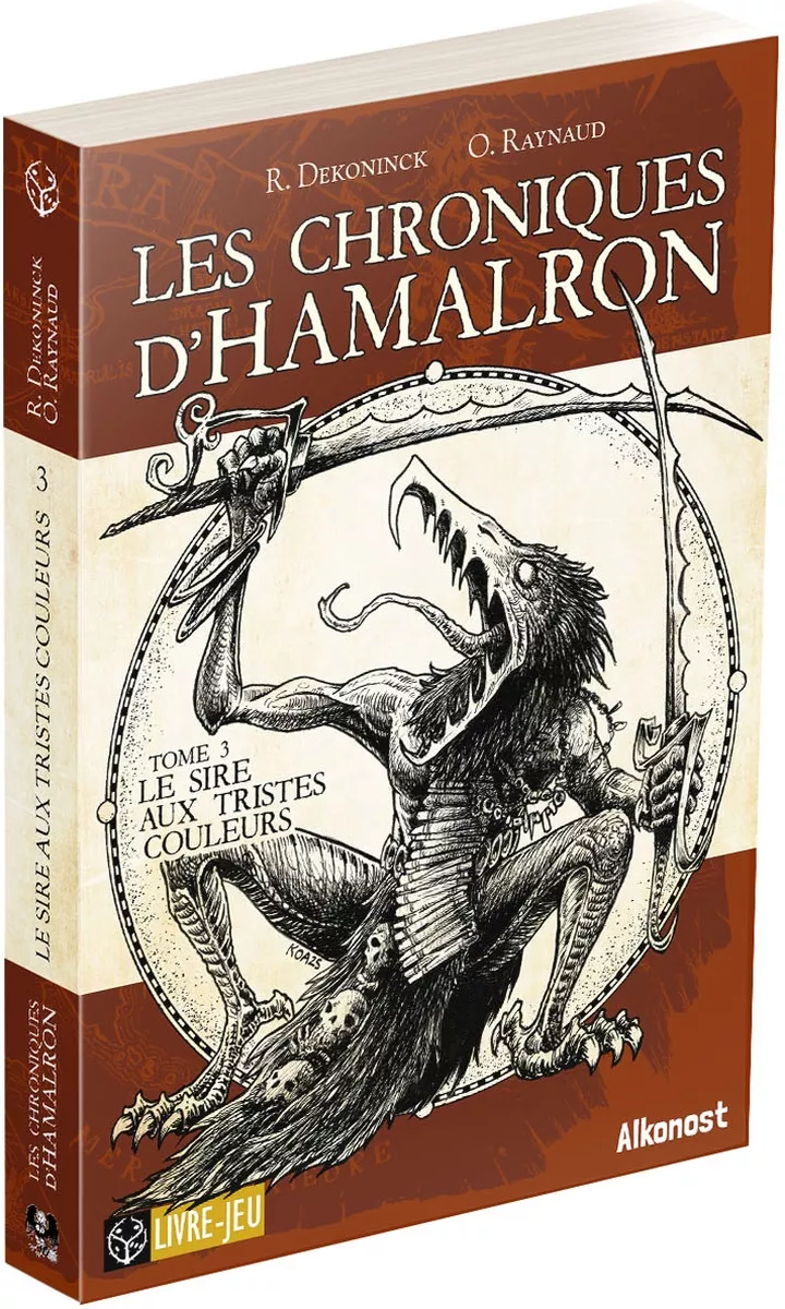 Boite de Les Chroniques d'Hamalron - Tome 3 : Le Sire aux Tristes Couleurs