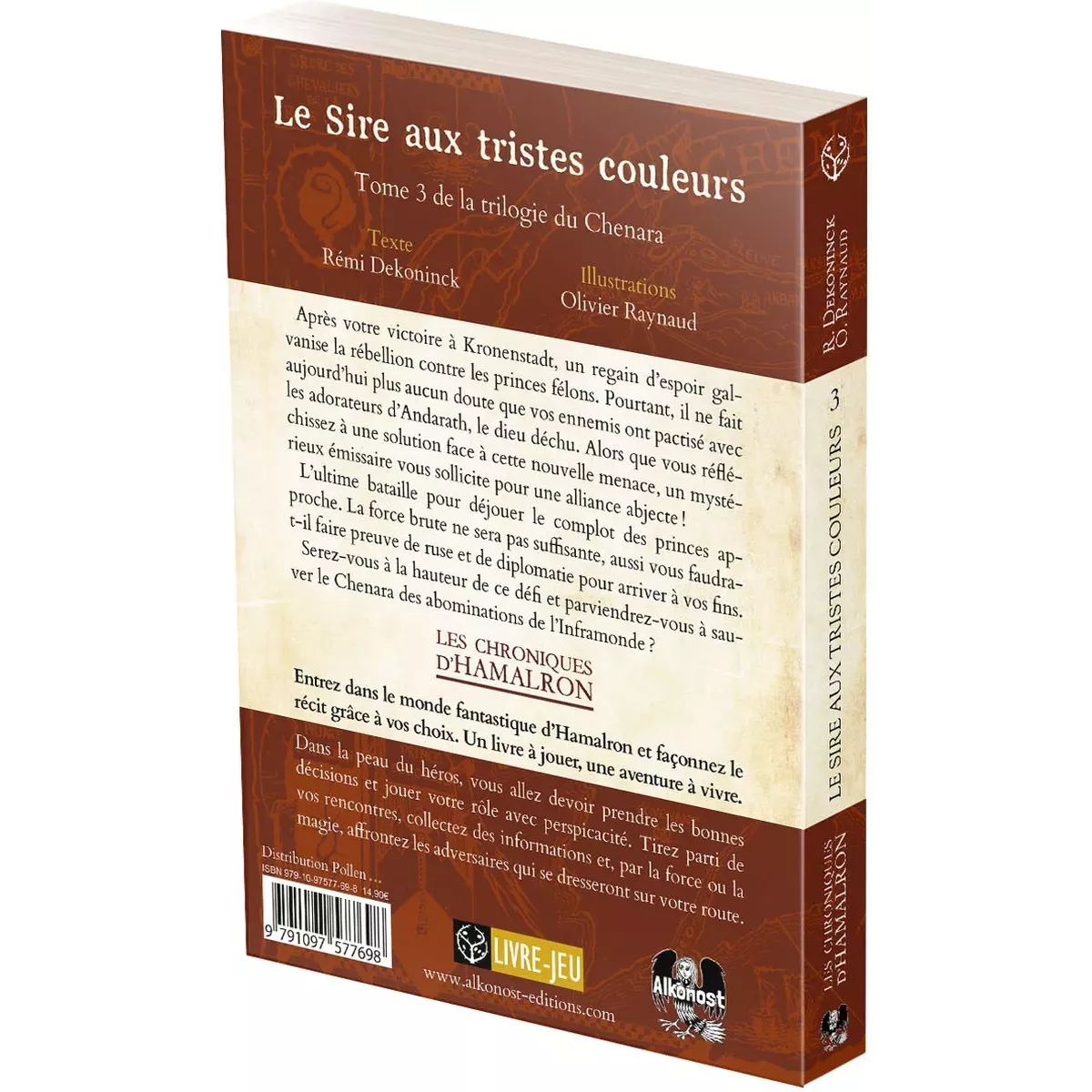 Les Chroniques d'Hamalron - Tome 3 : Le Sire aux Tristes Couleurs 