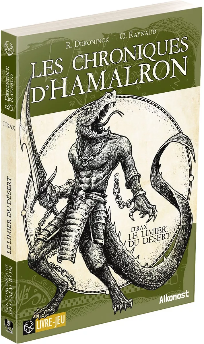 Boite de Les Chroniques d'Hamalron : Itrax Le Limier du Désert