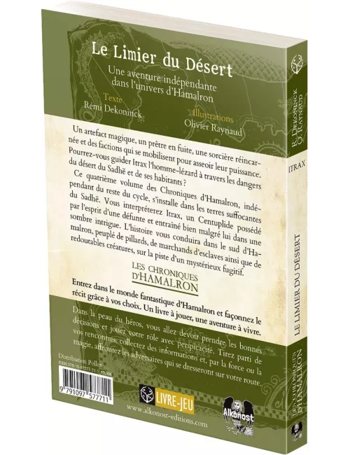 Les Chroniques d'Hamalron : Itrax Le Limier du Désert 