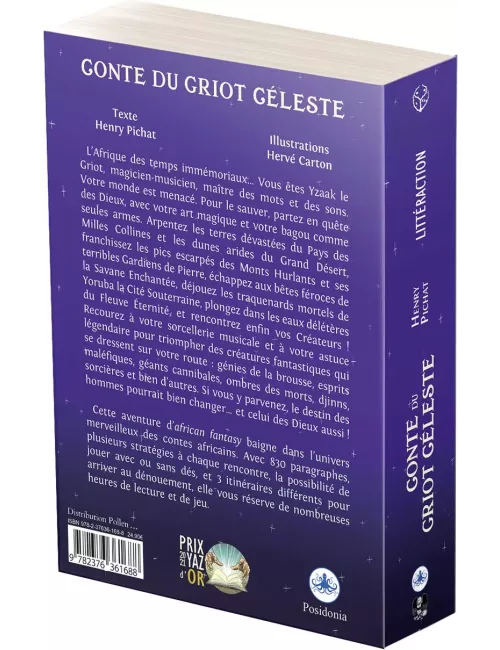 Conte du Griot Céleste - Littéraction 