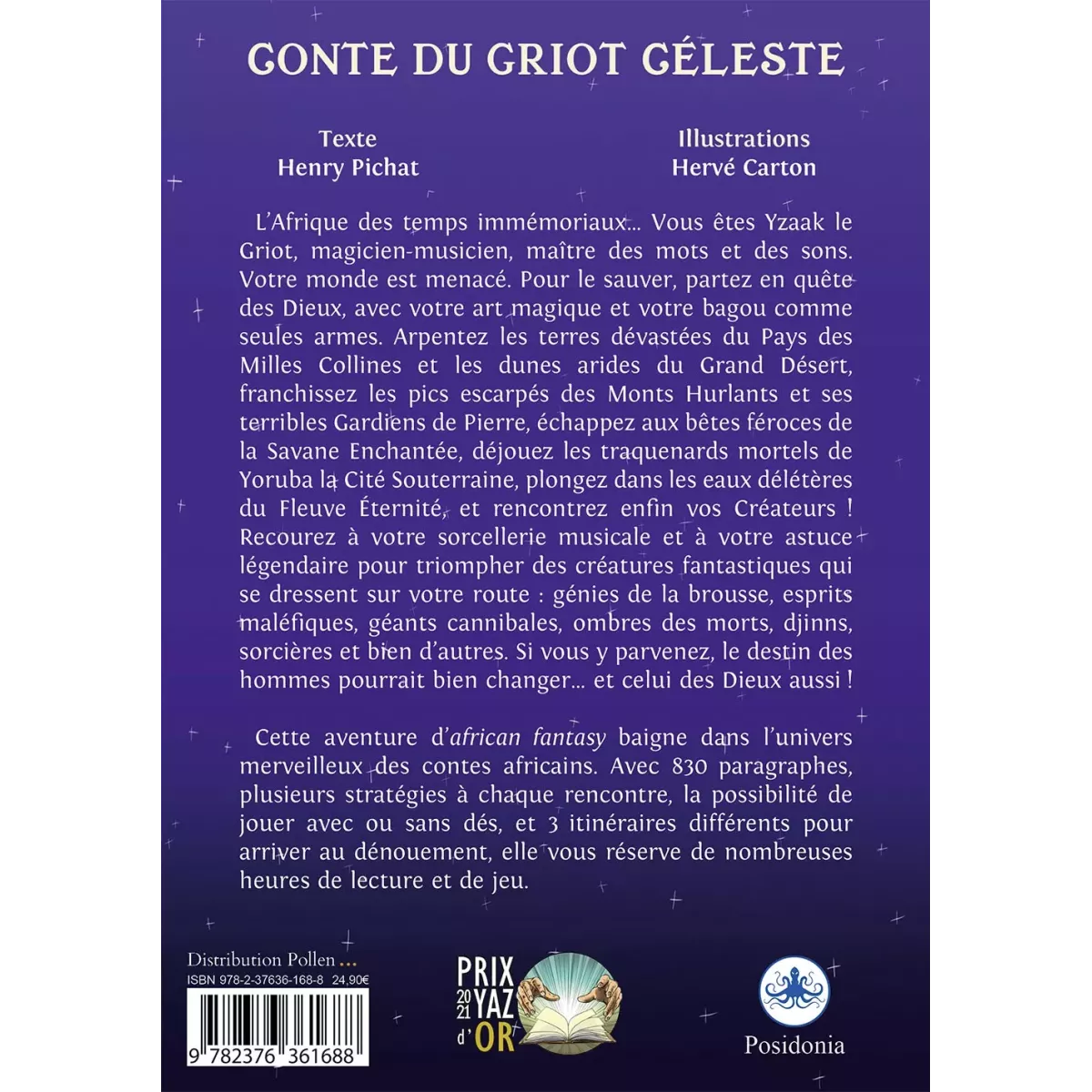 Conte du Griot Céleste - Littéraction 