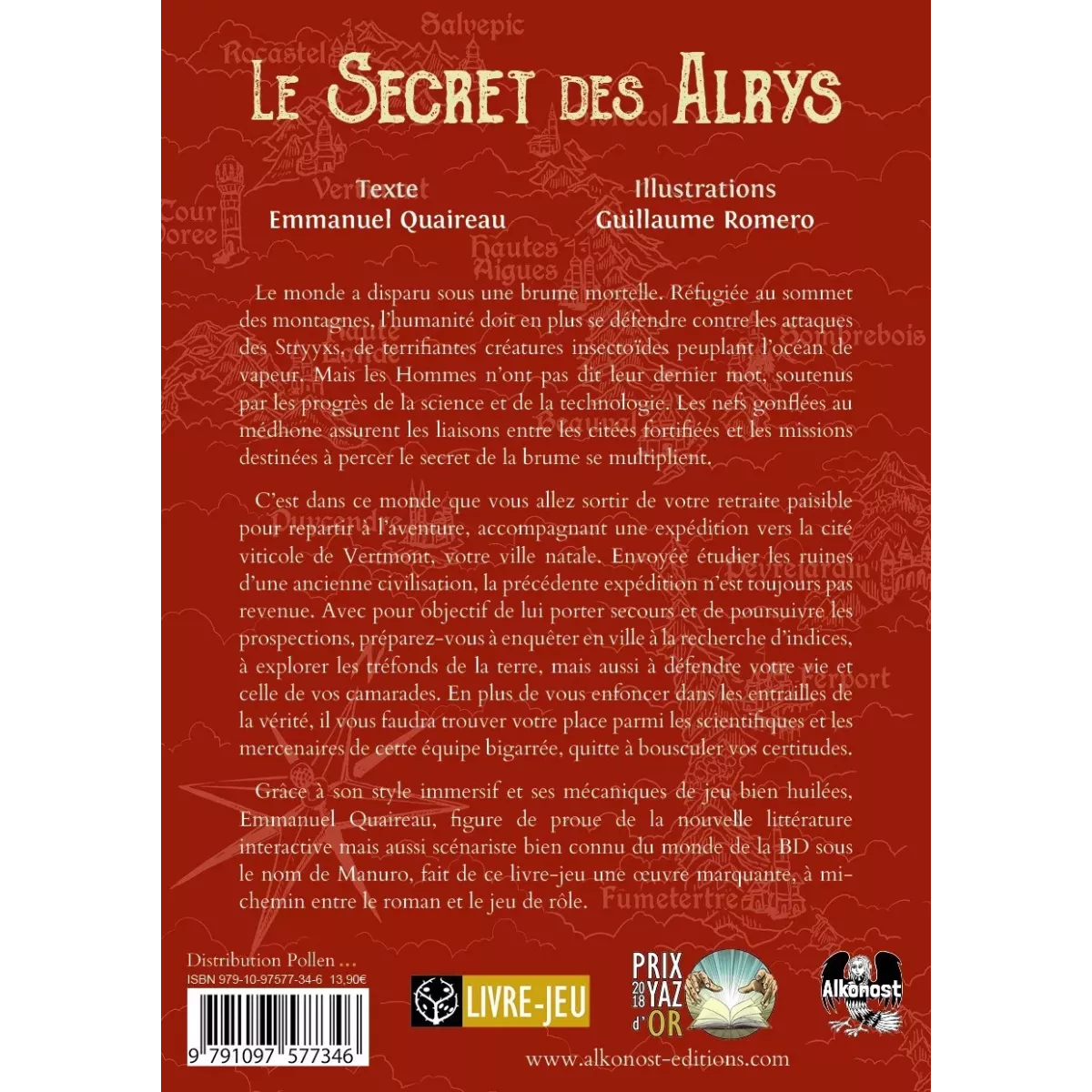 Le Secret des Alrys - Littéraction 