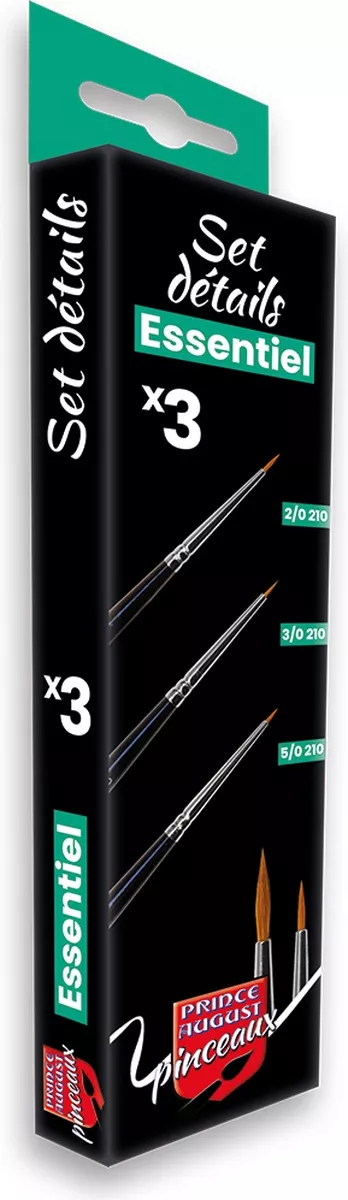Boite de Pinceaux : Set Essentiel Démarrage - CPE2
