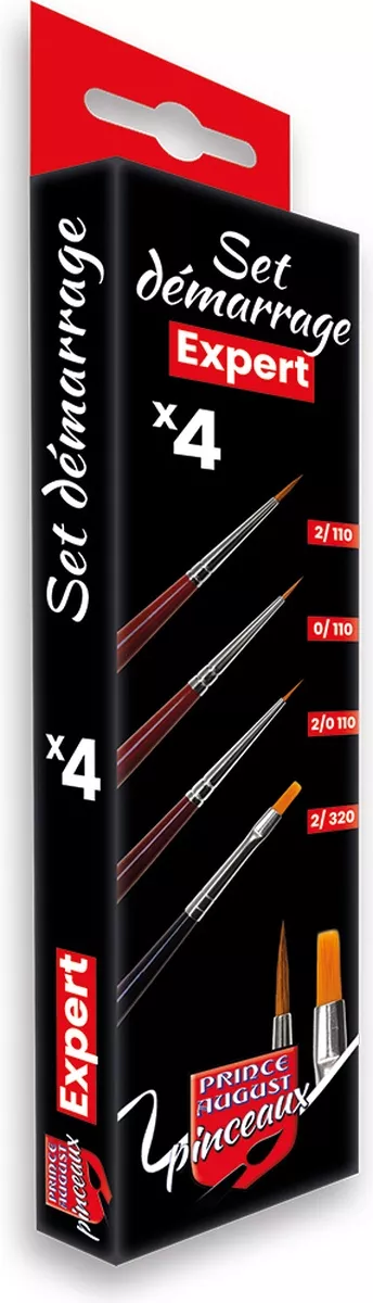 Boite de Pinceaux : Set Expert Démarrage - CPX1