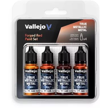 True Metallic Metal Set Rouge forgé - Peinture 