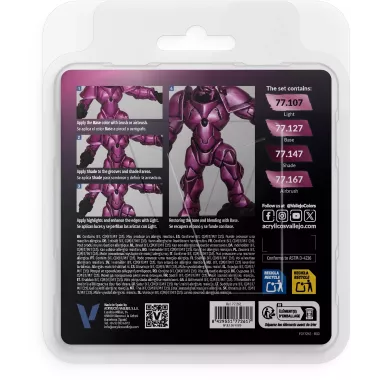 True Metallic Metal Set Magenta cramoisi - Peinture 