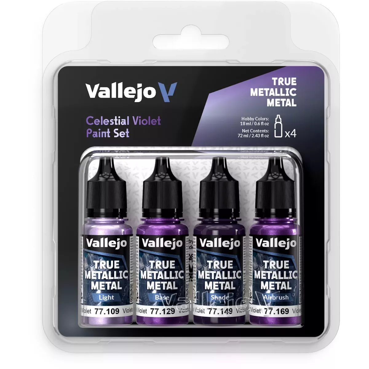 True Metallic Metal Set Violet céleste - Peinture 