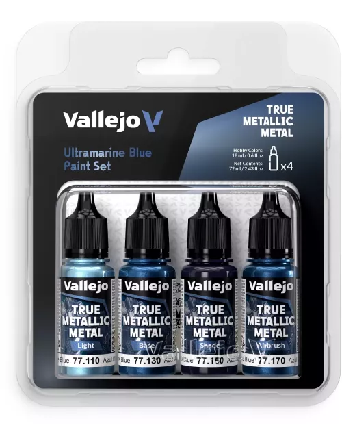 True Metallic Metal Set Bleu outremer - Peinture 