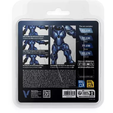 True Metallic Metal Set Bleu outremer - Peinture 