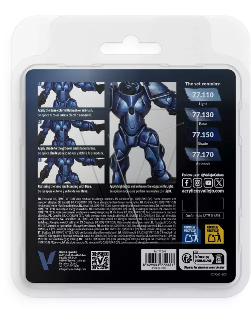True Metallic Metal Set Bleu outremer - Peinture 