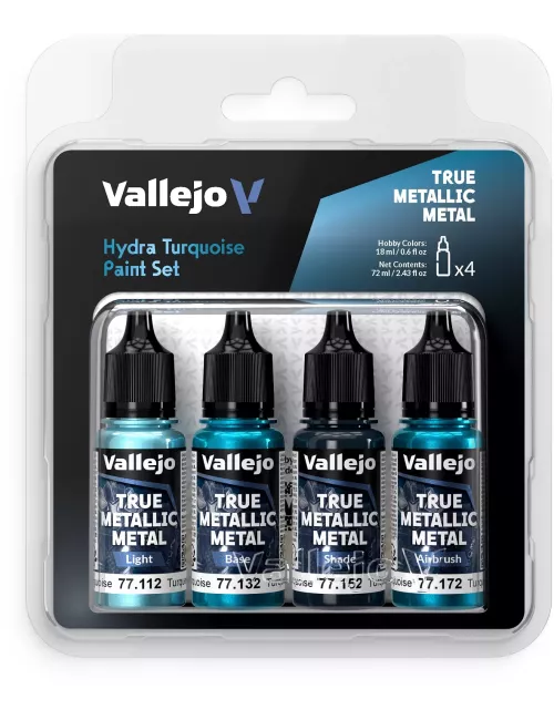 True Metallic Metal Set Hydre turquoise - Peinture 