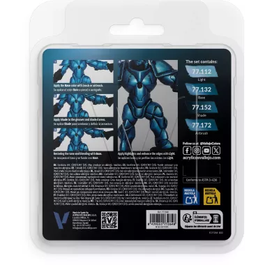 True Metallic Metal Set Hydre turquoise - Peinture 