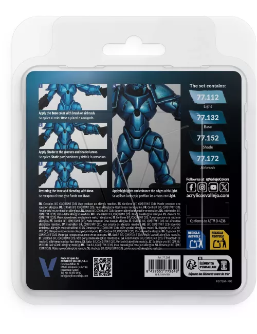 True Metallic Metal Set Hydre turquoise - Peinture 