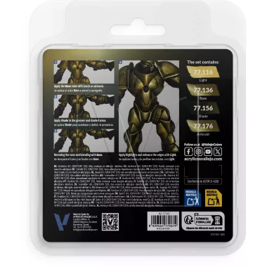 True Metallic Metal Set Or vert - Peinture 