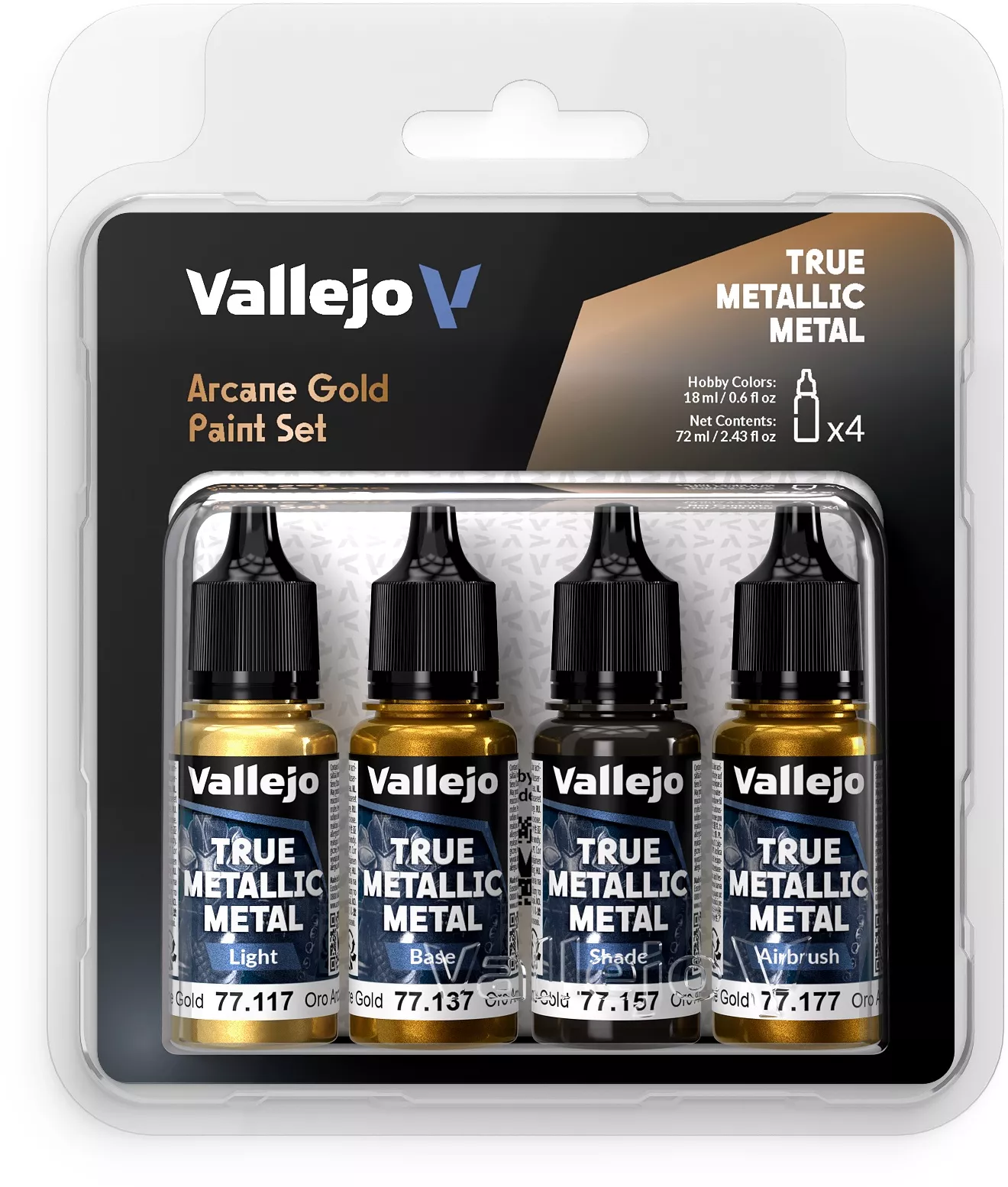 Boite de True Metallic Metal Set Or arcanique - Peinture