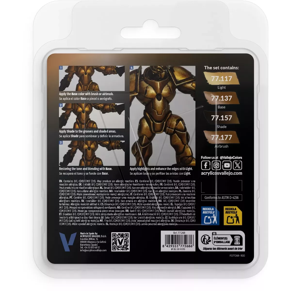 True Metallic Metal Set Or arcanique - Peinture 