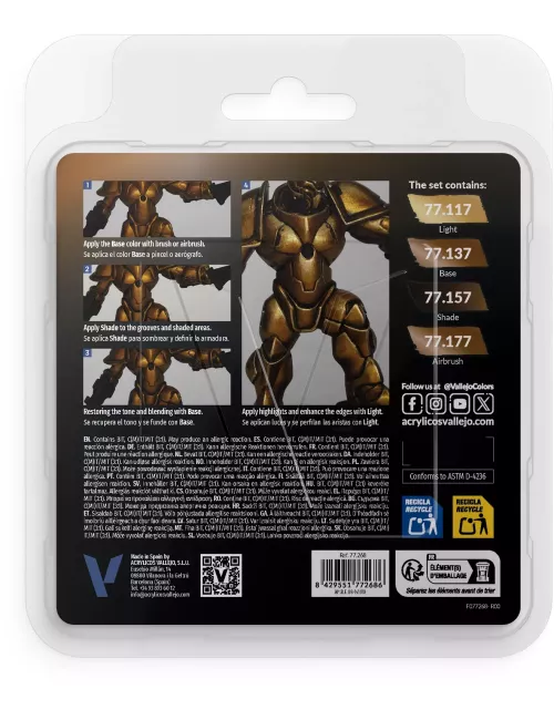 True Metallic Metal Set Or arcanique - Peinture 