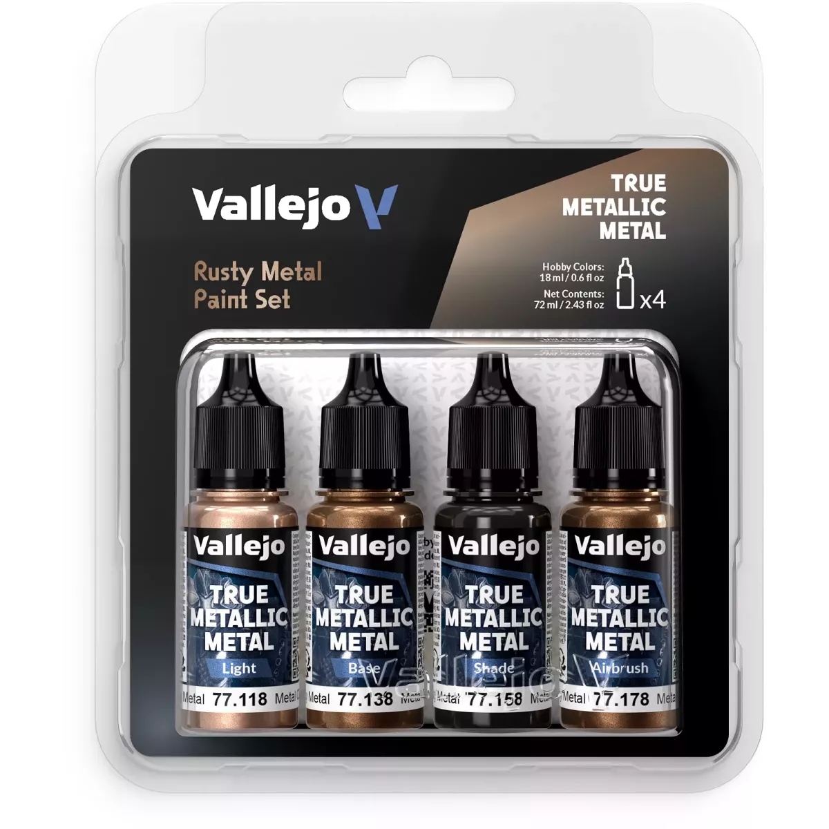 True Metallic Metal Set Métal oxydé - Peinture 