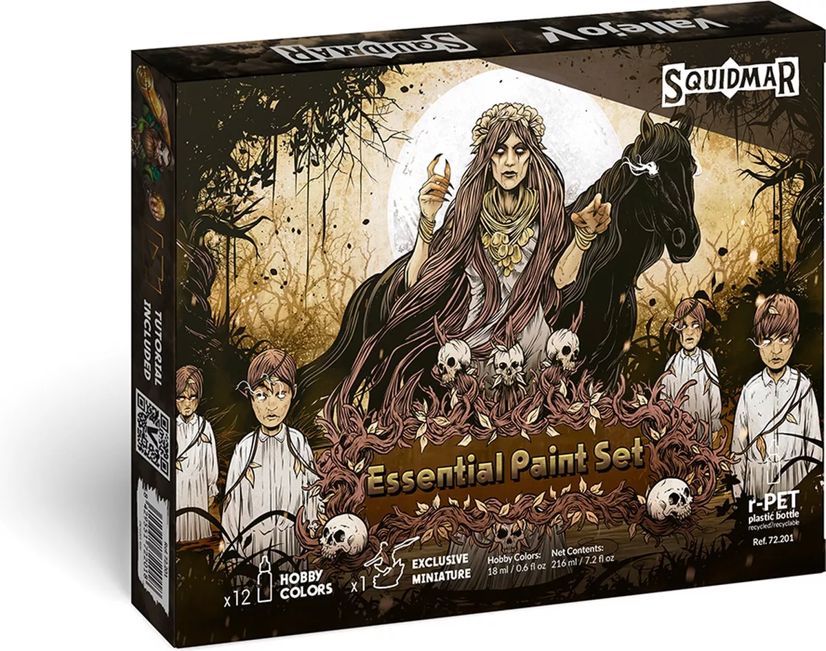 Boite de Game Color : Squidmar - Essential Paint set - Peinture