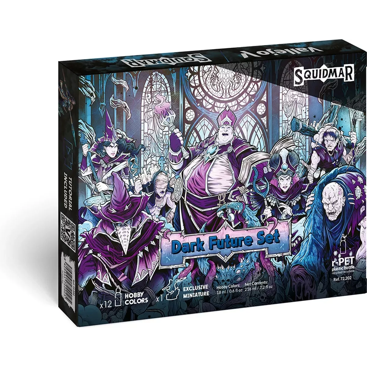 Game Color : Squidmar - Dark Paint set - Peinture 