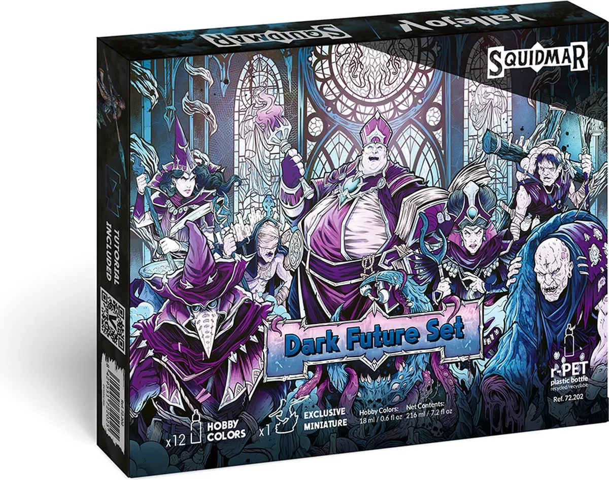 Boite de Game Color : Squidmar - Dark Paint set - Peinture
