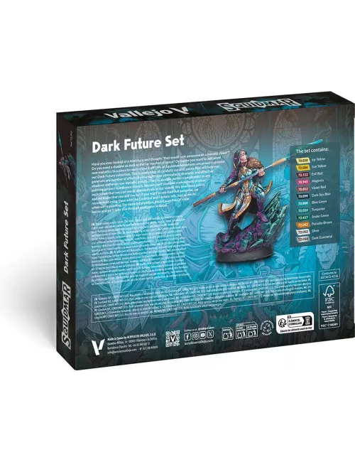 Game Color : Squidmar - Dark Paint set - Peinture 