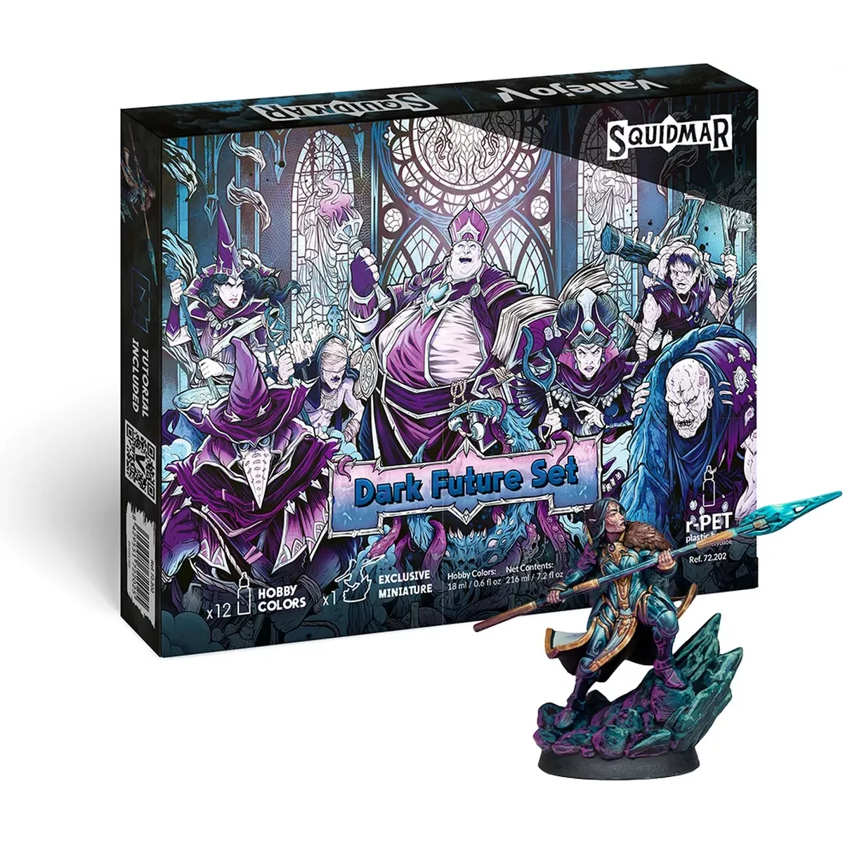 Game Color : Squidmar - Dark Paint set - Peinture 