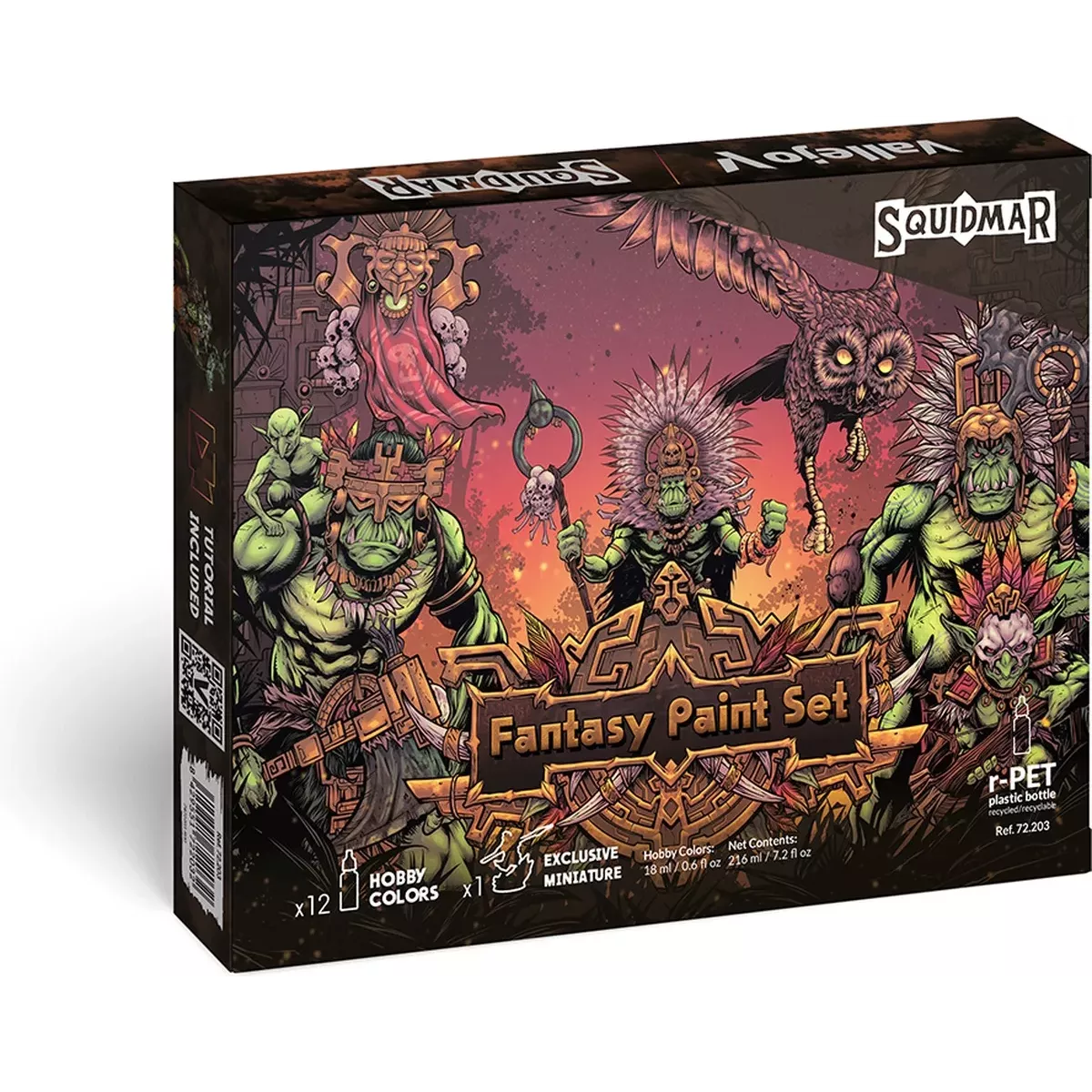 Game Color : Squidmar - Fantasy Paint set - Peinture 