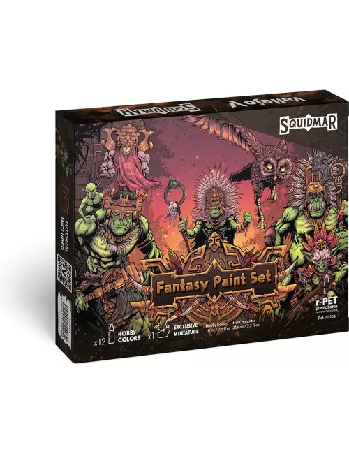 Game Color : Squidmar - Fantasy Paint set - Peinture 
