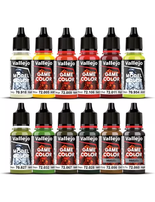 Game Color : Squidmar - Fantasy Paint set - Peinture 