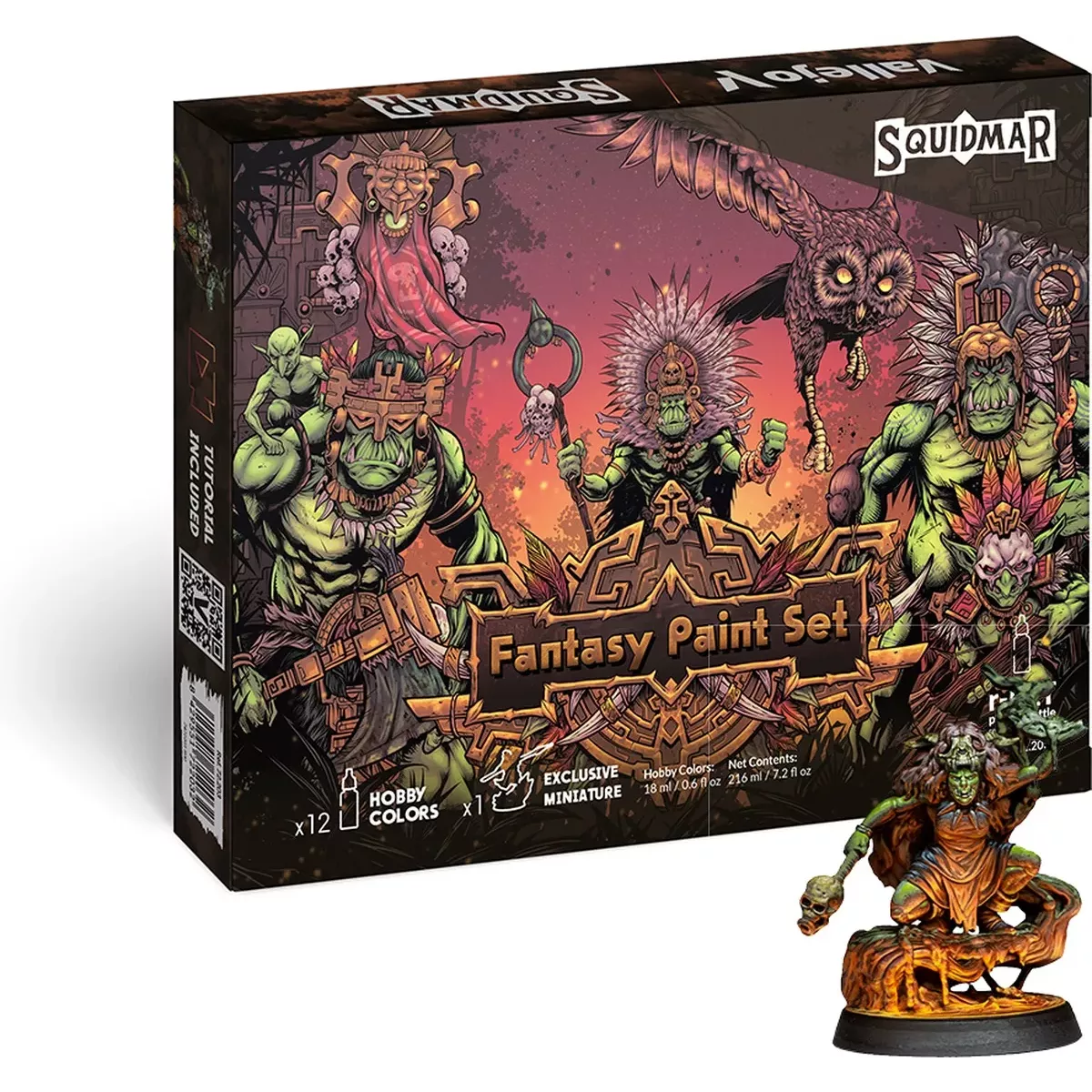 Game Color : Squidmar - Fantasy Paint set - Peinture 