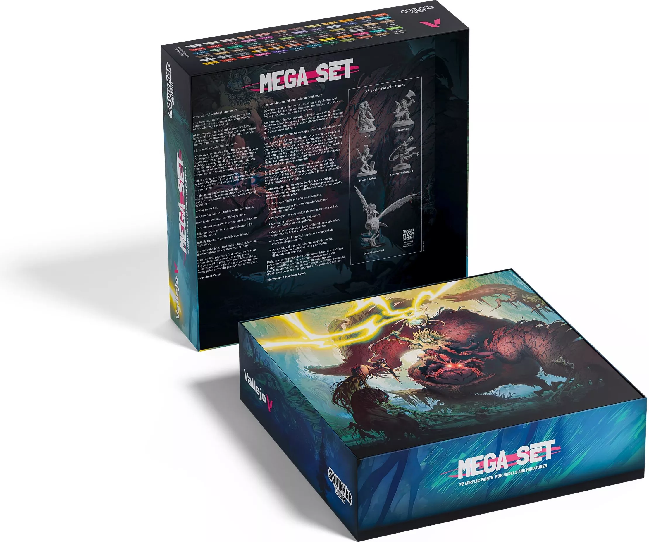 Boite de Squidmar Color Set - Mega Set - Peinture